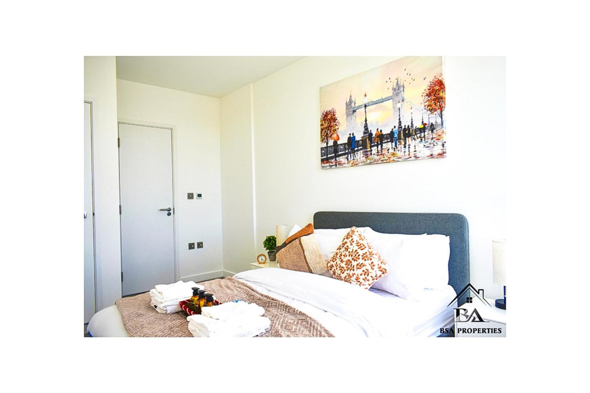 City Centre Apartment Close To Ascot & Legoland Sleep Upto 4 Guests - Parking On Request! Bracknell Exteriér fotografie